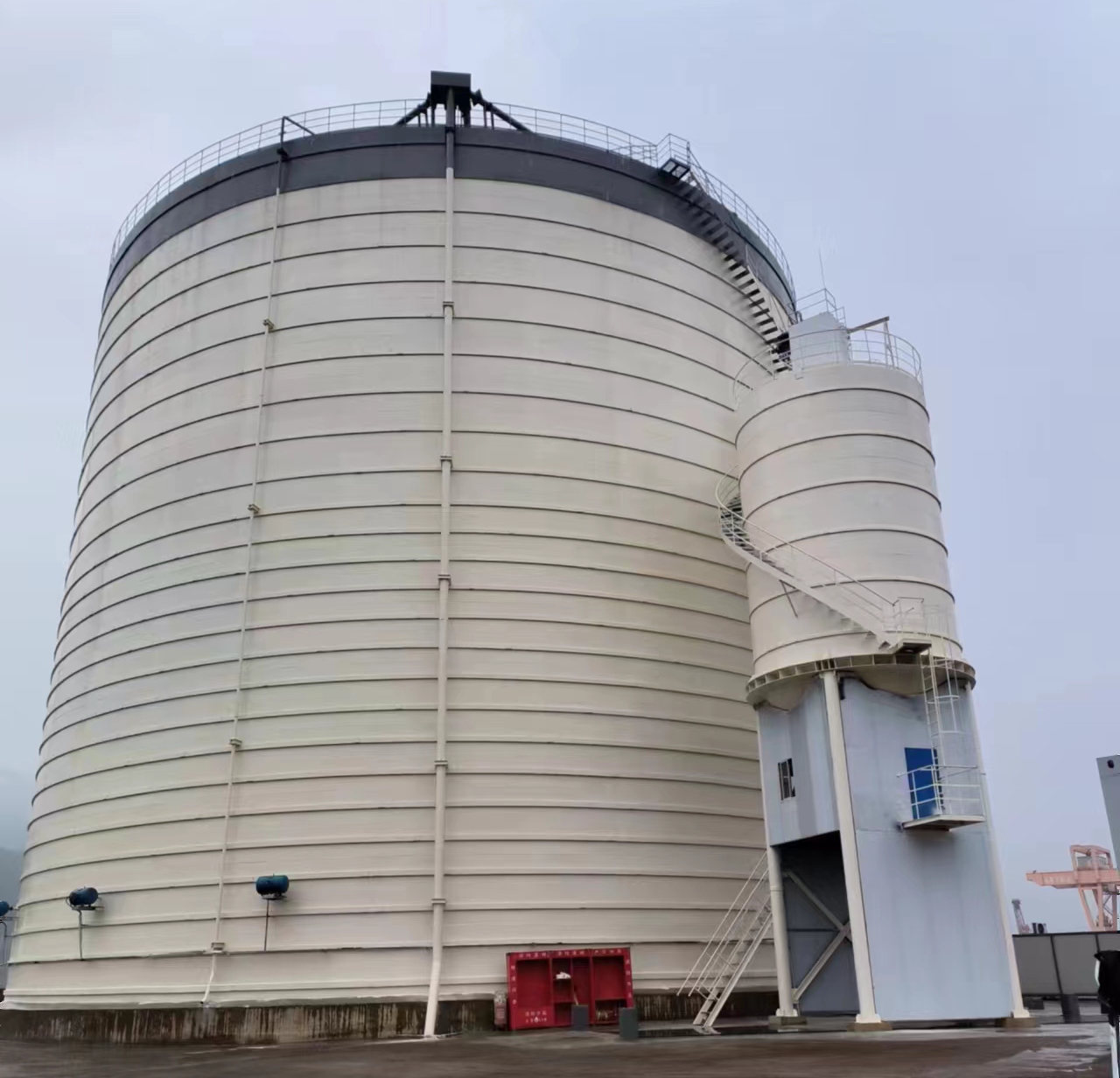 澄迈10万吨水泥钢板库